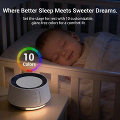 BGOVERSS night light with 10 colors for customizable bedtime mood