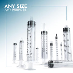 BH Supplies 5ml syringe with Luer Slip tip for versatile use.