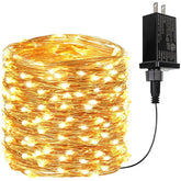 BHCLIGHT 66ft 200 LED fairy lights illuminate indoor spaces with warm ambience