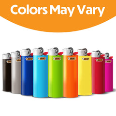 BIC Classic lighter wand safety design keeps hands away while lighting.