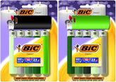 BIC Classic Maxi Pocket green 12-pack lighters displayed for everyday lighting tasks