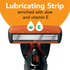 BIC Comfort 3 lubricating strip with aloe and vitamin E for glide