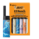 BIC EZ Reach lighters with extended wand for safer candle lighting at home.