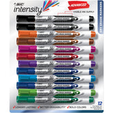 BIC Intensity Advanced color markers with a 4.2mm bullet tip for precise lines
