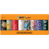BIC Pocket Lighter Bohemian design with vibrant pattern for festive candle lighting.