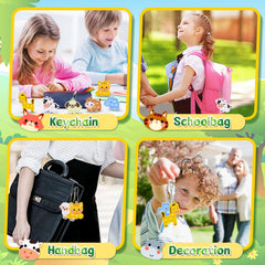 BicMan sensory toy keychain for kids and adults, waterproof and portable.