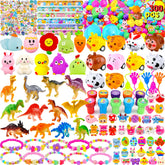 Bider Easter eggs with toys inside for colorful egg hunts