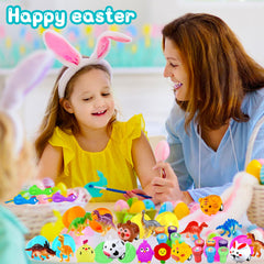 bider non-toxic BPA-free eggs with smooth edges for safe use.