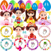 Bider prefilled Easter egg with a doll inside for instant Easter basket fun.