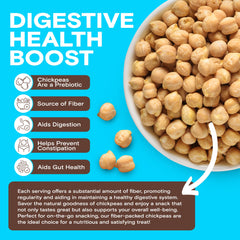 BIENA Chickpeas Barbecue bag smoky flavor crunch.
