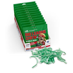 Big League Chew Wild Pitch Watermelon 12-pack boosts team energy during games.
