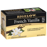 Bigelow French Vanilla Tea Bags deliver a smooth vanilla flavor for a comforting cup.