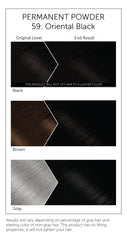 Bigen Oriental Black 3-Pack packaging highlights value and convenient at home color