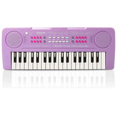 BIGFUN 37 keys toddler piano in purple, ideal for early music learning