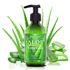 BIGHTURE Aloe Vera Gel bottle for skin care and hydration