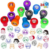 Bigirl Demon Hunters stampers pattern 01 ideal for DIY crafts and party favors.