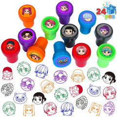 Bigirl Demon Hunters stampers pattern 01 ideal for DIY crafts and party favors.