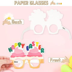 BigOtters bunny ears glasses for kids, playful party accessory