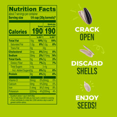 BIGS Vlasic Dill Pickle Seeds pouring highlights crunchy texture and zesty aroma.
