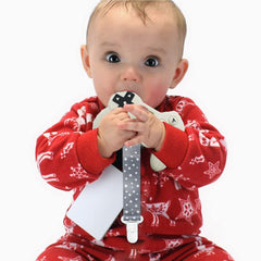 BIGSPINACH teether joysticks offering easy-grip for tiny hands during play.