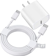 BikeAnything USB-C fast charger wall block for quick iPad charging at home or travel.