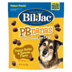 Bil-Jac PB-Nanas, friandise molle pour chiens, idéale pour l'entraînement et les récompenses.