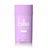 Billie All Day Deodorant Lavender Milk packaging close-up showing sleek design and fragrance.