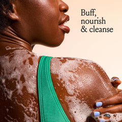 Glycolic acid close-up in Billie body wash for smoother skin.