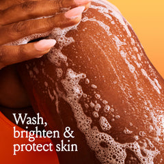 Billie Glow gel transforms into nourishing lather during a shower.