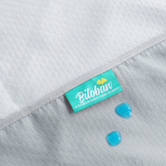 Biloban splat mat table cleanup shows a mess ready surface for meals.
