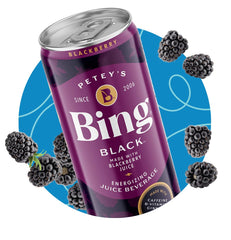 Bing Black flavor can featuring bold fruit profile