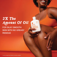Bio-Oil Body Lotion shake-before-use action blending lightweight texture with high oil