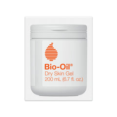 Bio-Oil Dry Skin Gel bottle pour shows quick hydration on skin.