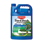 BioAdvanced 12 Month Tree and Shrub Protect and Feed bottle provides year-long protection and nourishment.