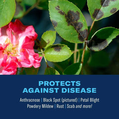 BioAdvanced insect-control action protects roses and garden foliage.