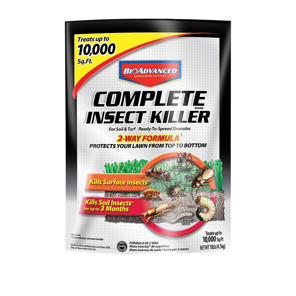 BioAdvanced Complete Insect Killer bag 10 lb for outdoor lawn protection