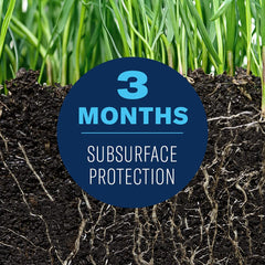 BioAdvanced complete insect killer on lawns supports lasting lawn protection against surface pests.