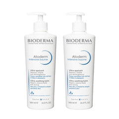 Bioderma Atoderm Intensive Balm Duo Pack tubs provide deep hydration and lasting comfort.