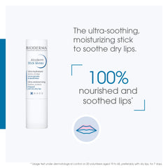 Bioderma Atoderm Lip Stick twist mechanism close-up for easy application