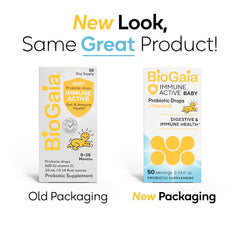 BioGaia Immune Active baby drops dropper enables easy, precise dosing for tiny tummies.
