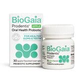 BioGaia Prodentis front packaging showing product and count for clear identification and trust
