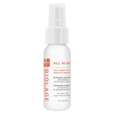 Biolage All-In-One Spray bottle application for easy styling and conditioning.