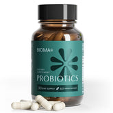 BIOMA Probiotics digestive health capsule for gut balance and daily wellness.