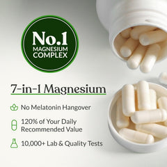 BIOptimizers Magnesium Breakthrough capsules on a clean white surface