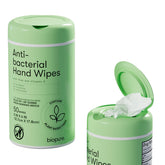 Biopure Fresh Morning Breeze wipes canister for on-the-go cleanliness.
