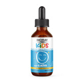 BIORAY Kids NDF Calm Vanilla bottle with label highlighting toxin-binding features for kids
