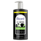 Biore Deep Pore Charcoal Face Wash bottle illustrating deep cleansing for clearer pores.