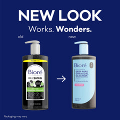 Biore charcoal foam demonstrates the refreshing lather that purifies oily skin.