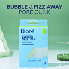 Biore glycolic acid serum with fruit enzymes for gentle exfoliation