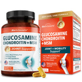 BioSchwartz glucosamine chondroitin msm bottle supports joint comfort and mobility.